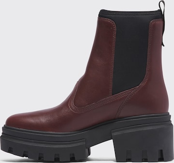 TIMBERLAND - Botas chelsea em vermelho