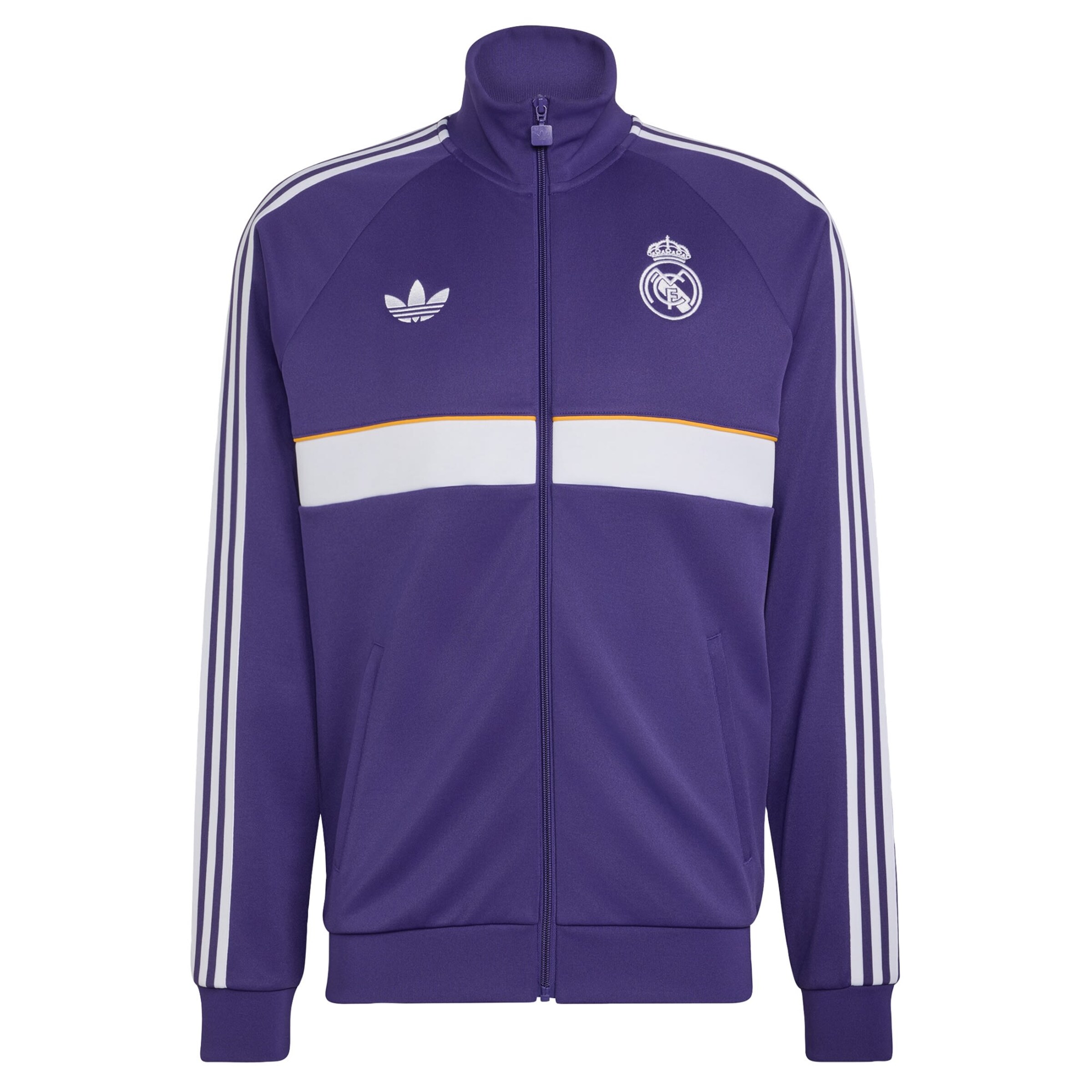 ADIDAS PERFORMANCE Αθλητική ζακέτα φούτερ 'Real Madrid Originals' σε λιλά: μπροστά