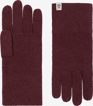 Gants ' Pure Cashmere ' Roeckl en violet : devant