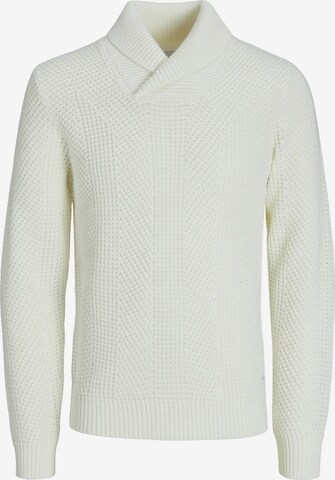 JACK & JONES Sweater 'STANDFORD' in White: front