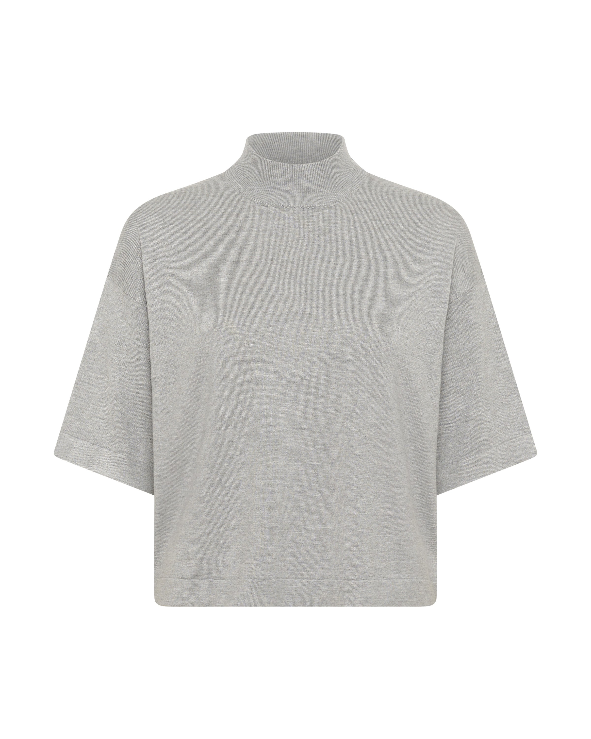 Kaffe Пуловер 'Lizza' в сиво: отпред