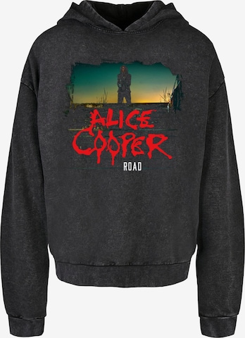 Merchcode Sweatshirt 'Alice Cooper' in Black: front