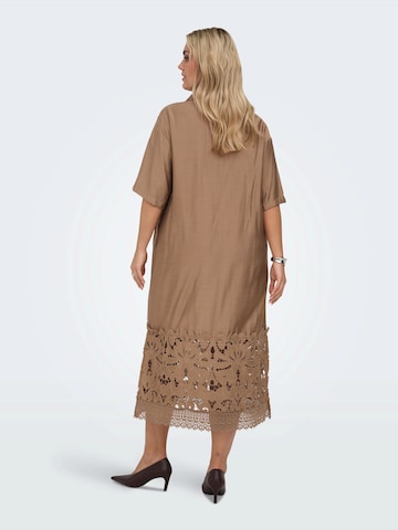 ONLY Carmakoma Dress in Brown