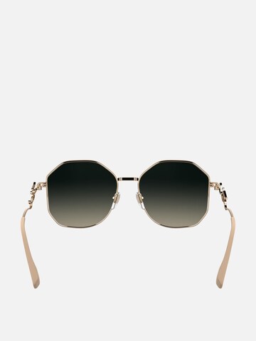 Karl Lagerfeld Zonnebril in Goud
