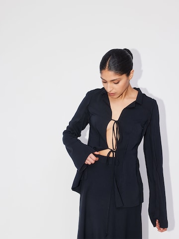 ABOUT YOU REBIRTH STUDIOS Blouse 'SUNSET' in Black