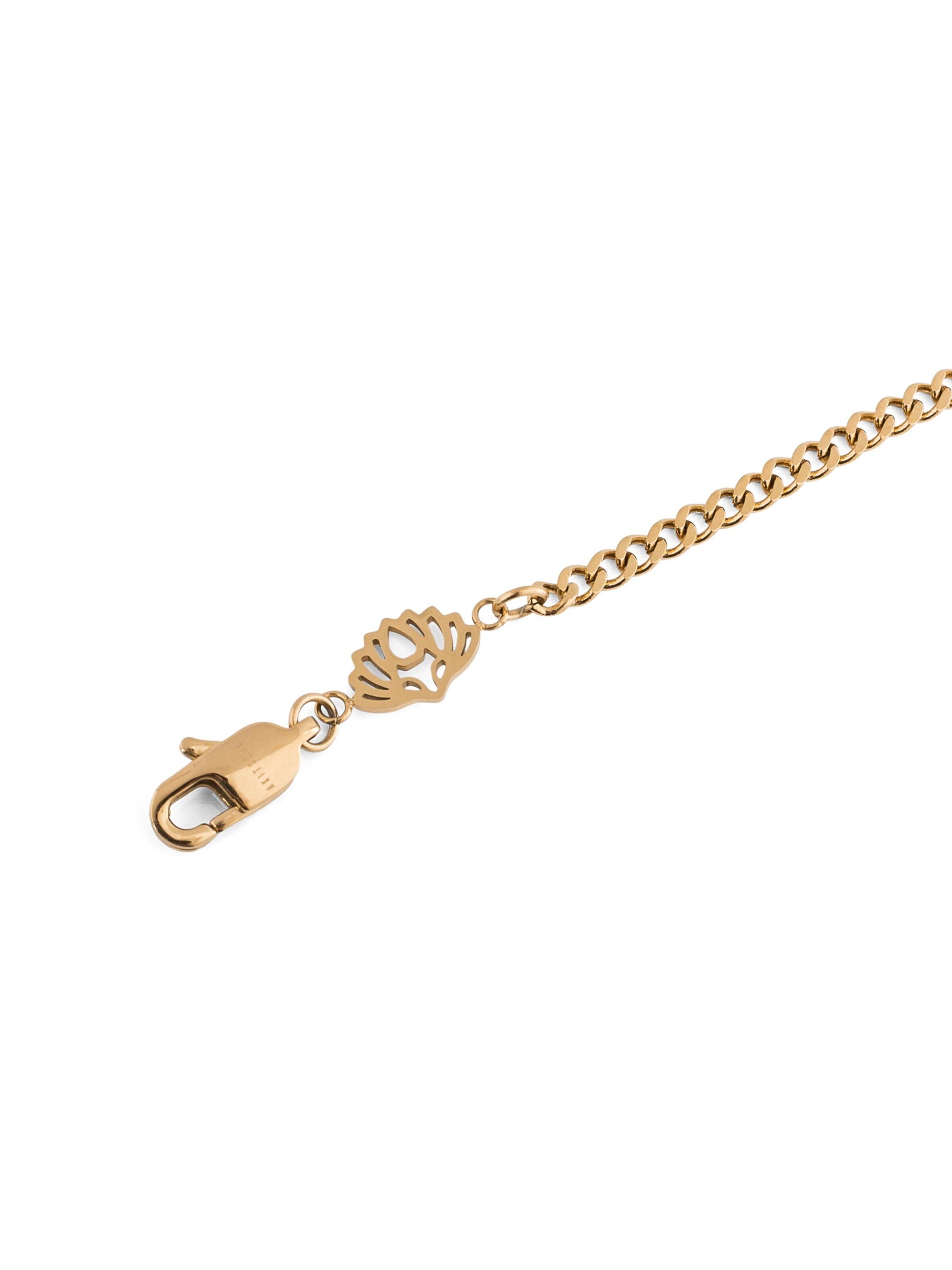 Akitsune Bracelet 'Via Cuban' in Gold