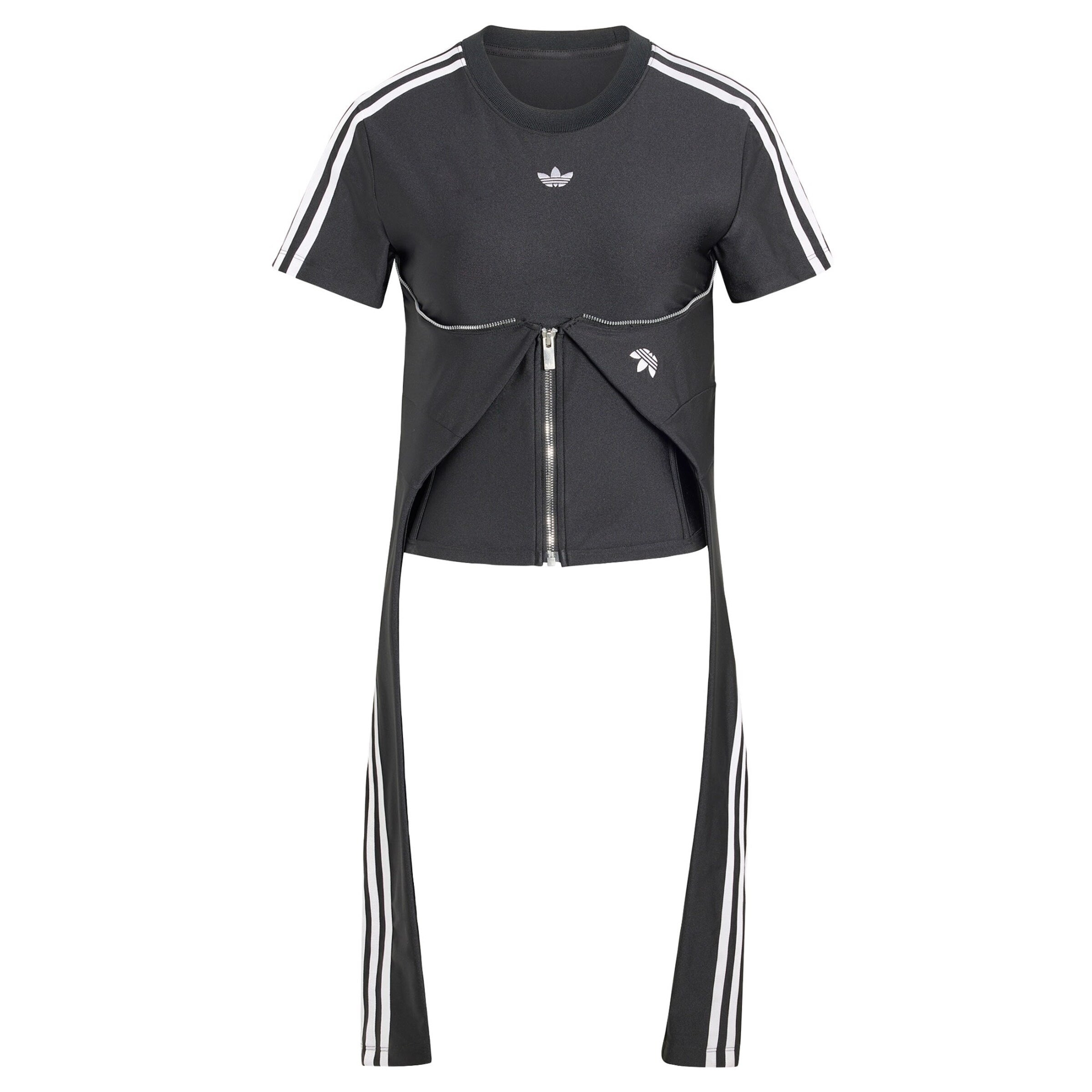 ADIDAS ORIGINALS - Camiseta en negro: frente