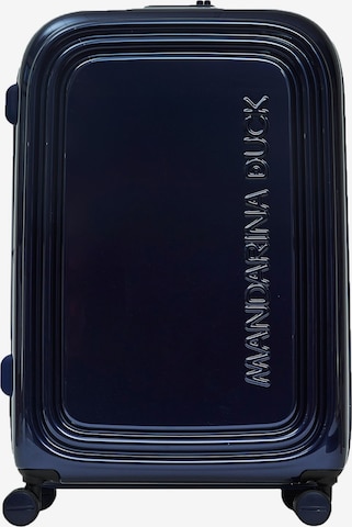 MANDARINA DUCK Trolley in Blau: Vorderseite