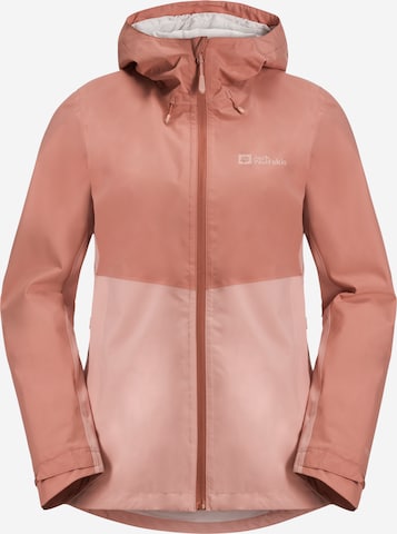 Veste fonctionnelle 'WEILTAL' JACK WOLFSKIN en rose : devant