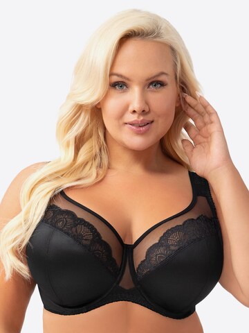 Gorsenia T-Shirt BH 'K441 Luisse' in Schwarz