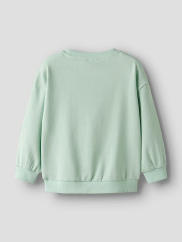 NAME IT Sweatshirt 'NMFVALONA' in Grün