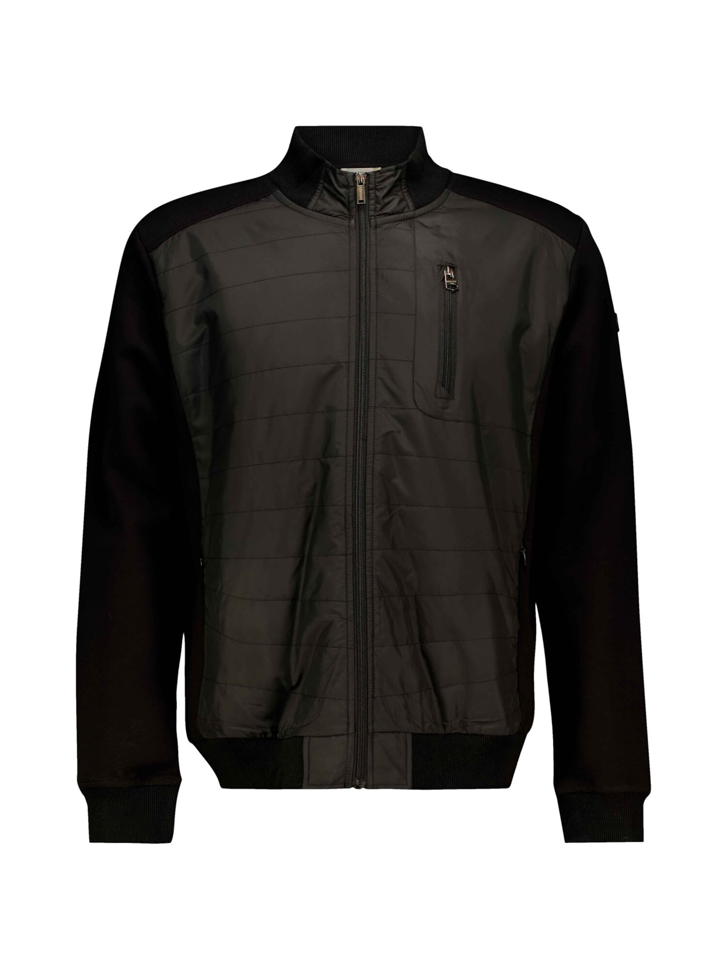 Deeluxe Tussenjas 'JORSON' in Zwart: voorkant