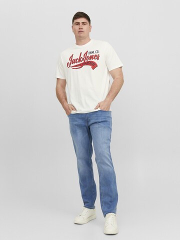 T-Shirt Jack & Jones Plus en blanc