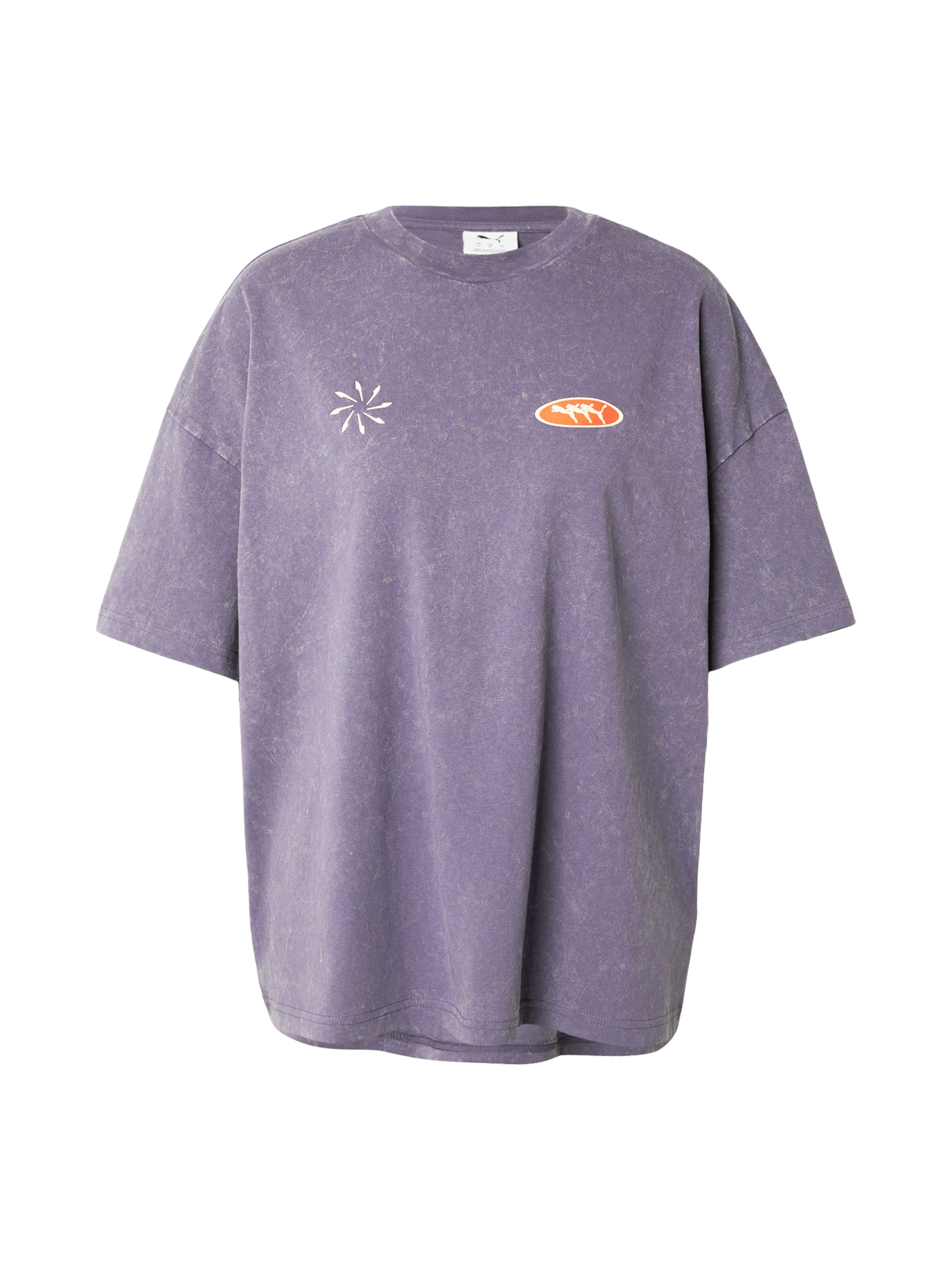 PUMA - Camisa oversized 'FUTURE.PUMA.ARCHIVE' em cinzento: frente