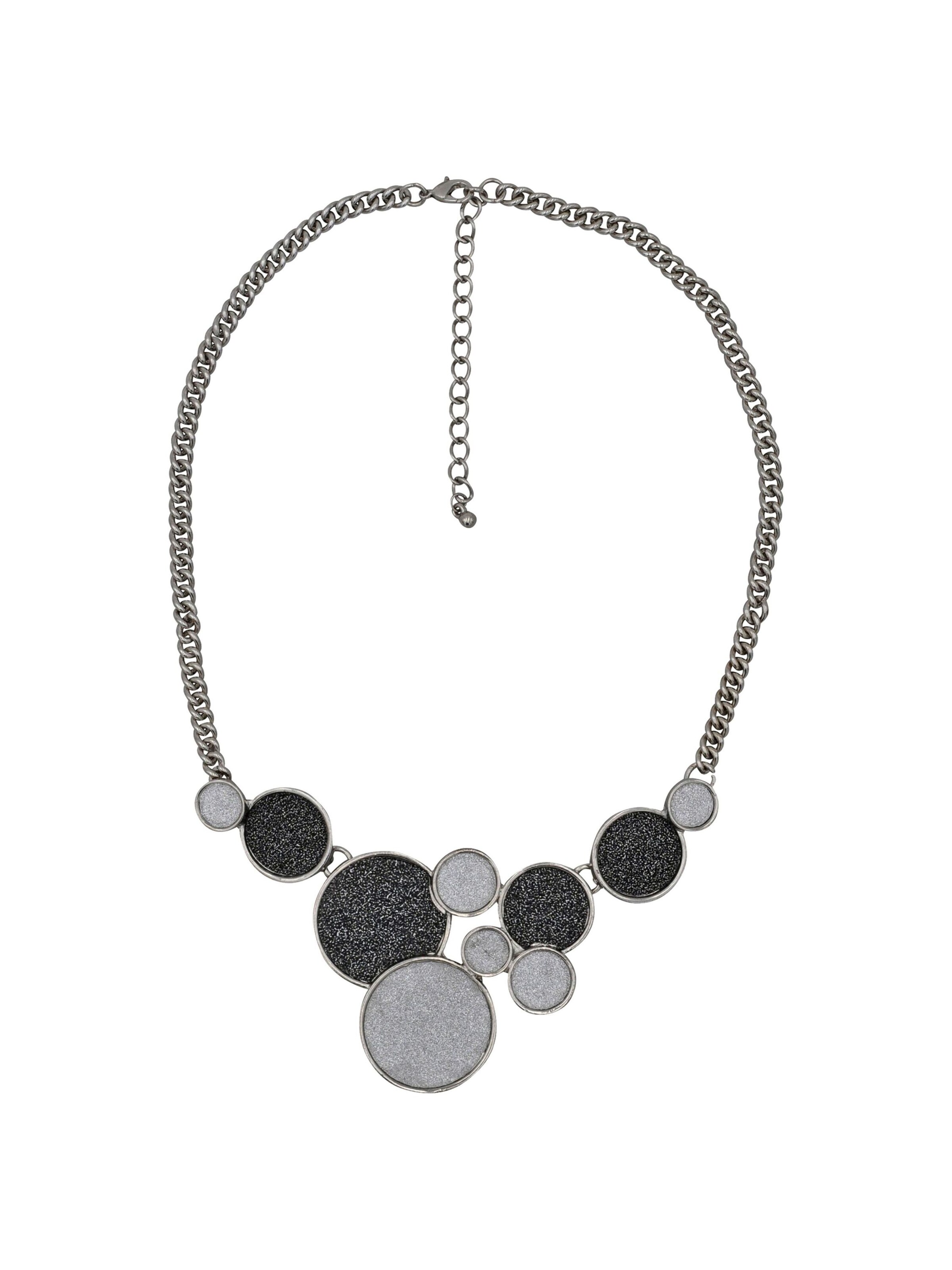 Steuer Necklace in Silver: front
