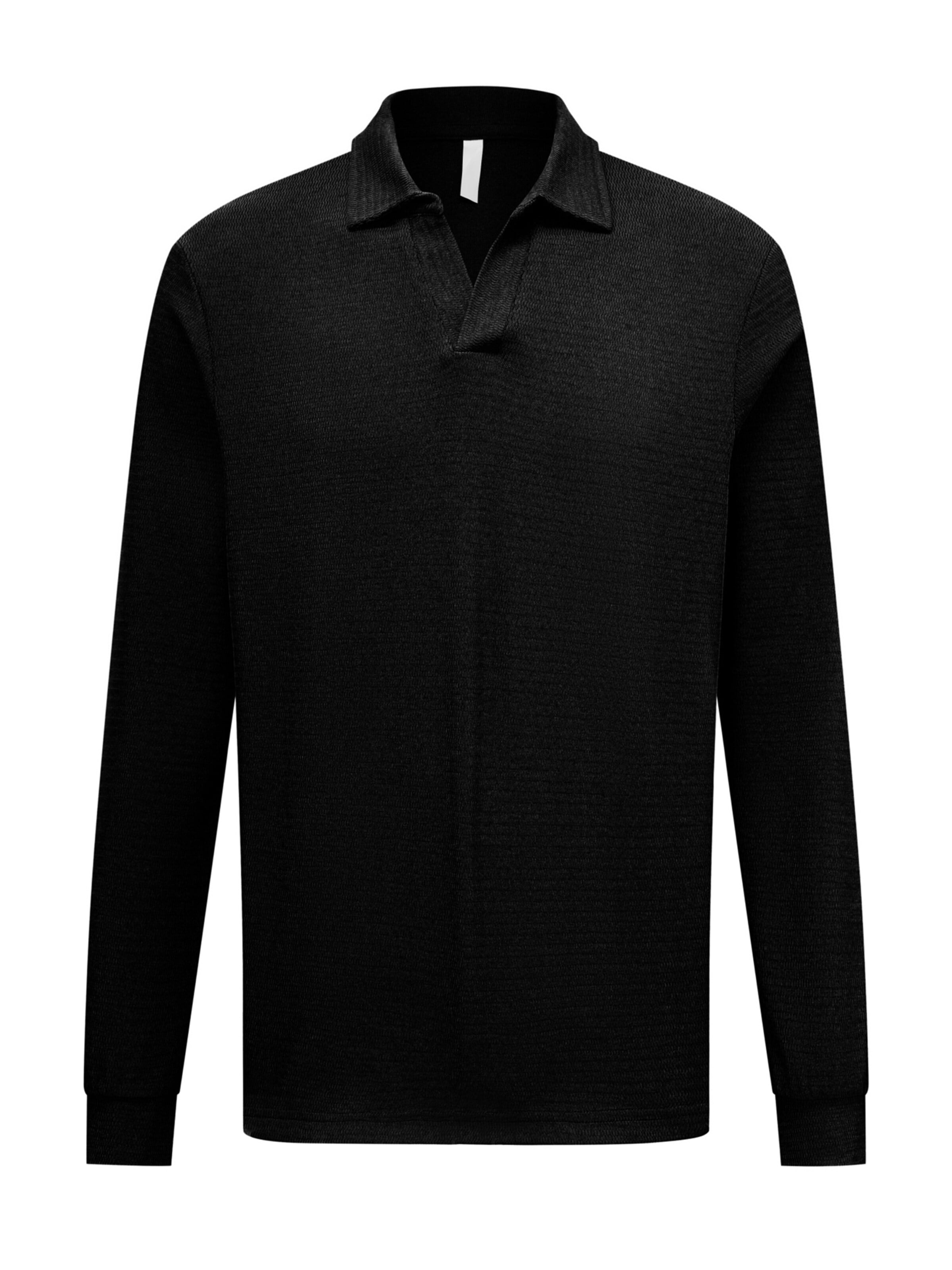 ALLTHEMEN Shirt 'Schwinge' in Black: front