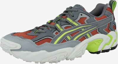 ASICS Laufschuh 'Gel-Nandi' in grau / neongrün / rot, Produktansicht