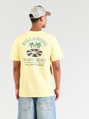 BILLABONG Paita 'ISLAND BEATS' värissä keltainen: etupuoli
