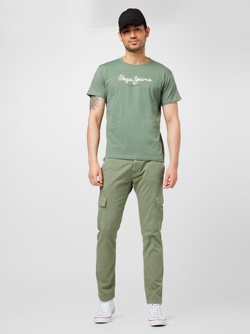 Pepe Jeans - Camisa 'Eggo' em verde