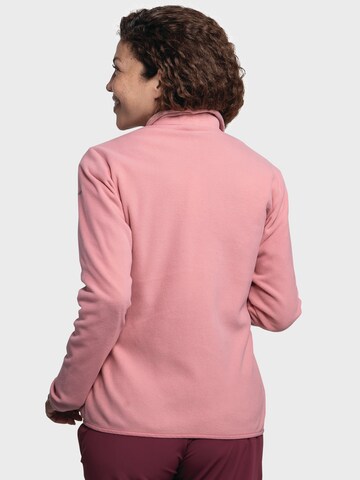 Schöffel Functionele fleece jas in Roze