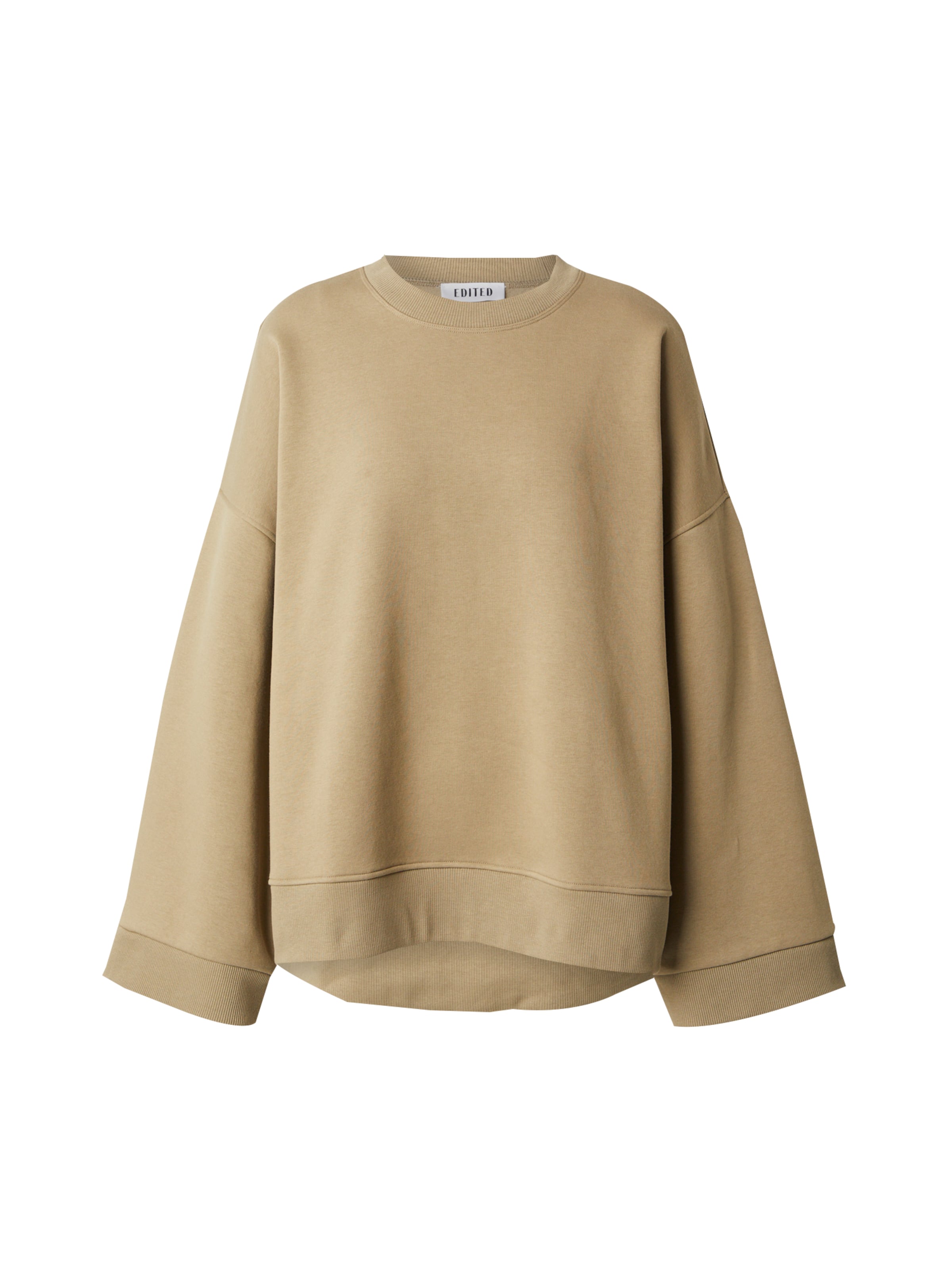 EDITED Collegepaita 'Etta' värissä beige: etupuoli