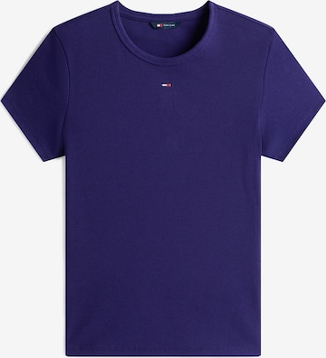 Maglietta 'ESSENTIAL' di Tommy Jeans in lilla: frontale