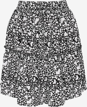 Jupe 'Valentine's Day' ECY en noir : devant