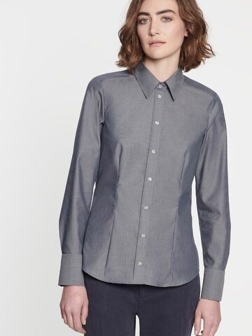 Camicia da donna di SEIDENSTICKER in grigio: frontale