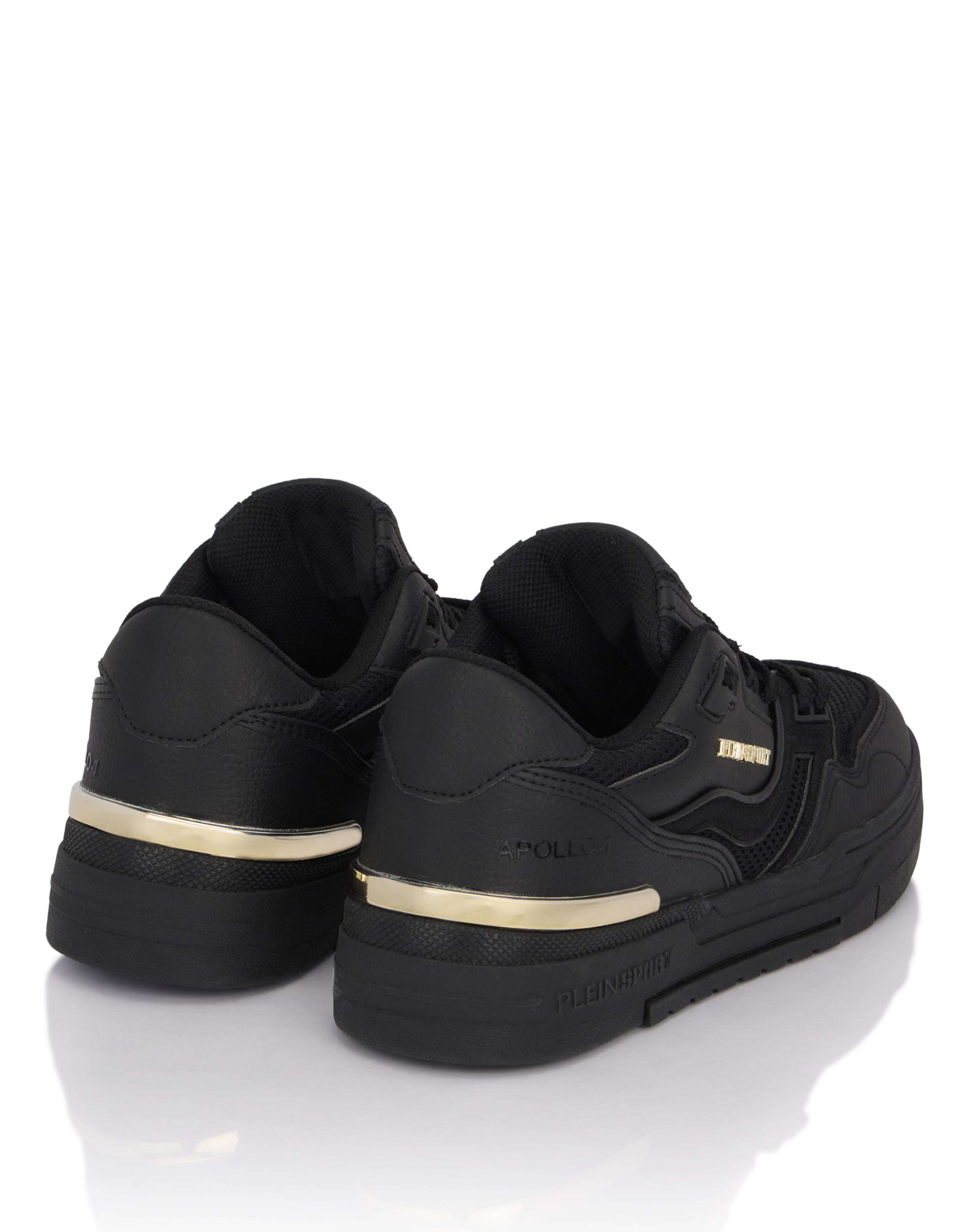Baskets basses 'Apollo-1' Plein Sport en noir