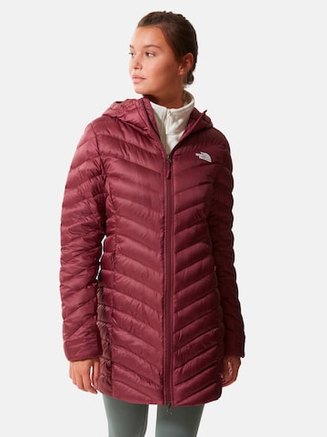 Manteau outdoor 'Trevail' THE NORTH FACE en rouge