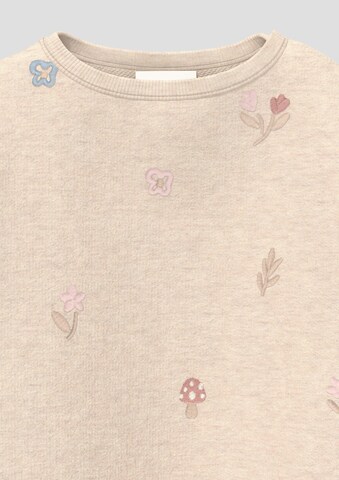 s.Oliver Sweatshirt in Beige: Vorderseite