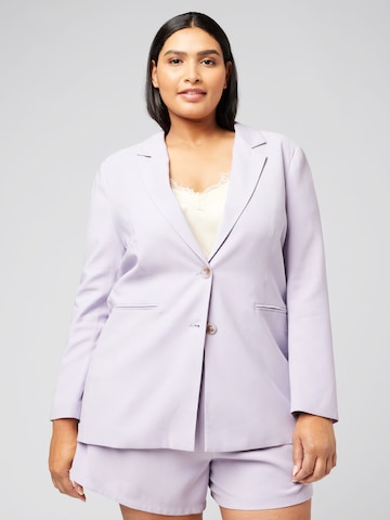 Blazer 'Mara' Guido Maria Kretschmer Curvy en violet : devant