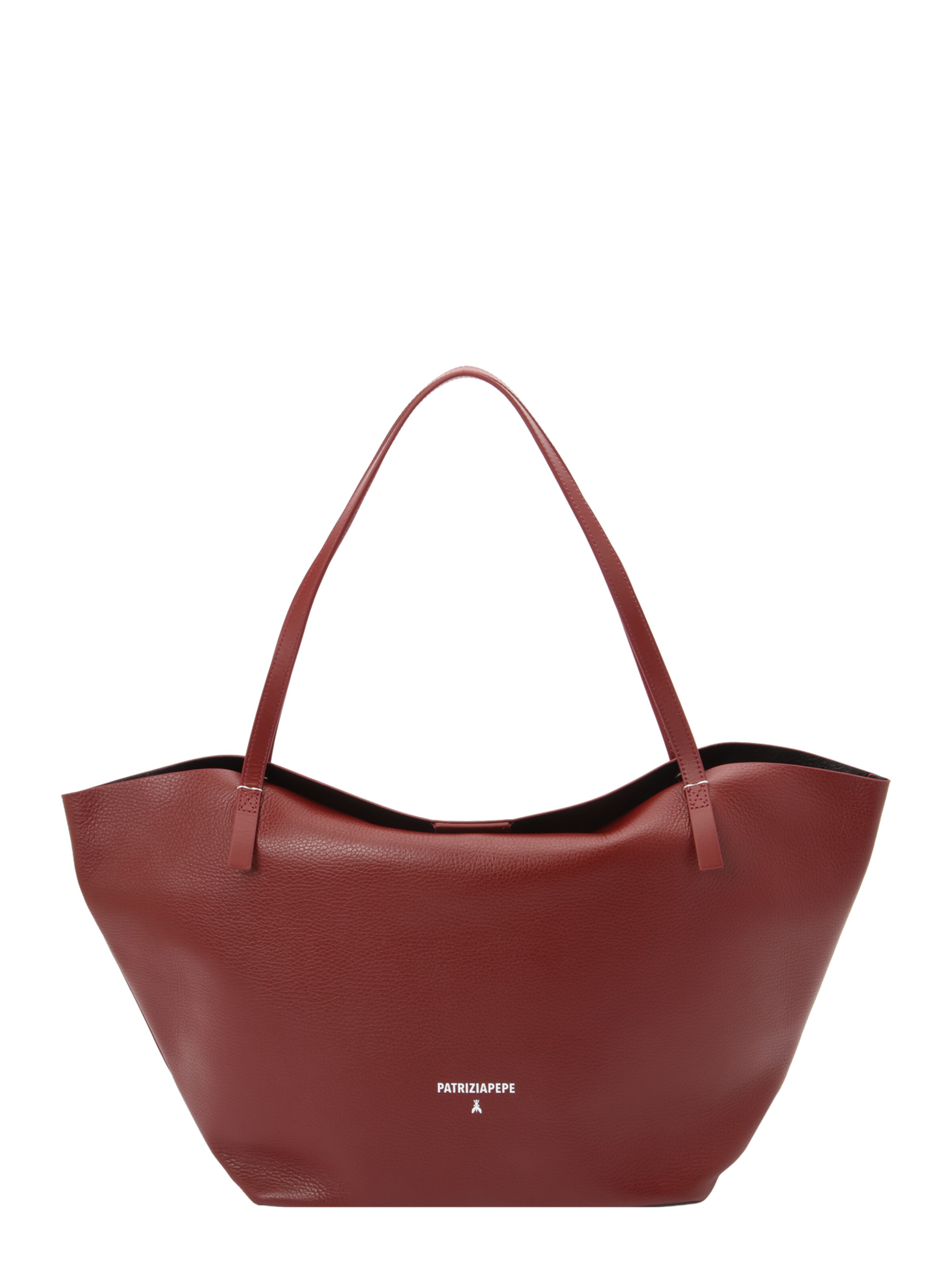 raudona PATRIZIA PEPE Pirkinių krepšys: priekis