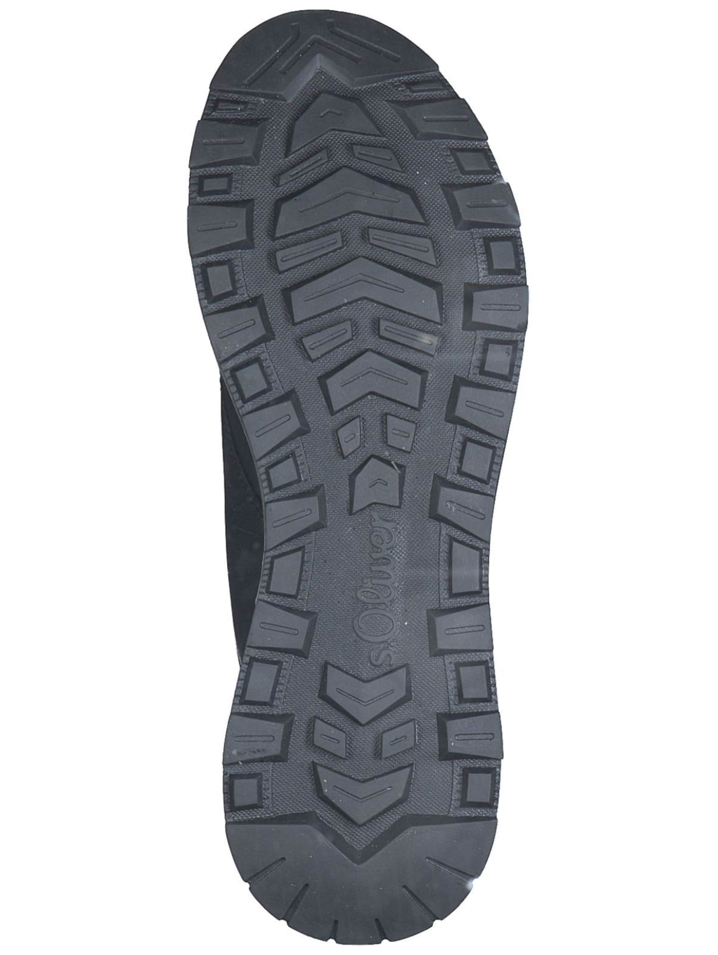 Bottines à lacets s.Oliver en noir