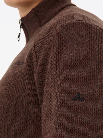 VAUDE Sporttrui 'Tesero' in Bruin