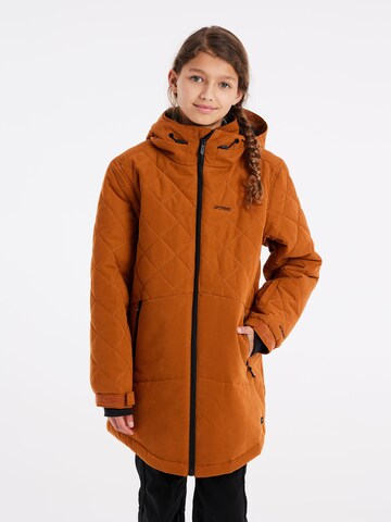 PROTEST Athletic Jacket 'PRTTAMIRES JR' in Brown