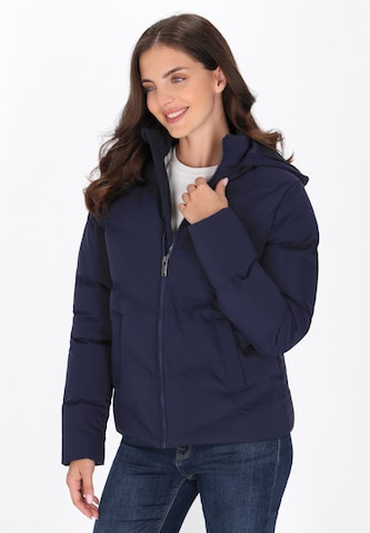 usha BLUE LABEL Winter jacket 'BLUE LABEL' in Blue: front