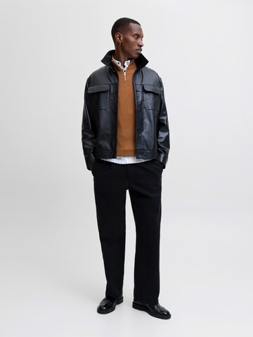 JACK & JONES Свитер 'JJEEmil' в Коричневый