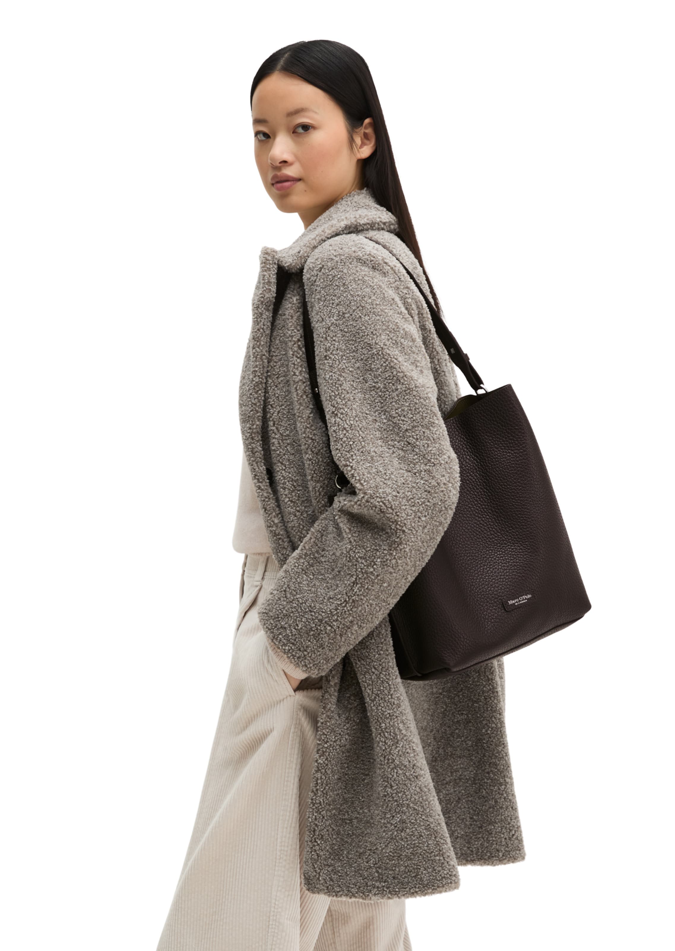 Marc O'Polo Shopper 'Brinja' in Brown