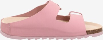 Legero Pantofle 'Clear' – pink