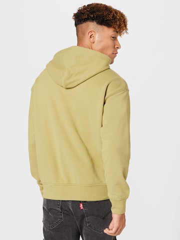 LEVI'S ® Regular fit Tréning póló 'Relaxed Graphic Hoodie' - zöld