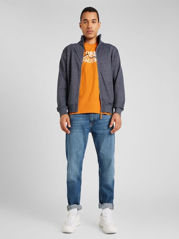 T-Shirt 'MOUNTAIN LINE' THE NORTH FACE en orange