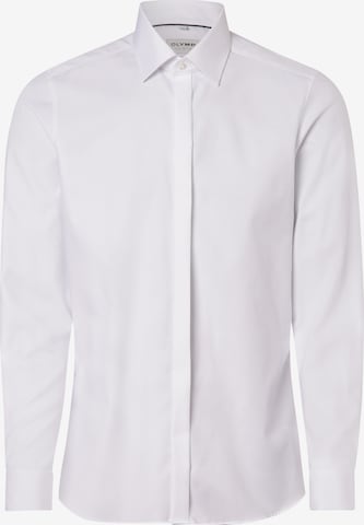 OLYMP Slim Fit Hemd in Weiß: Vorderseite
