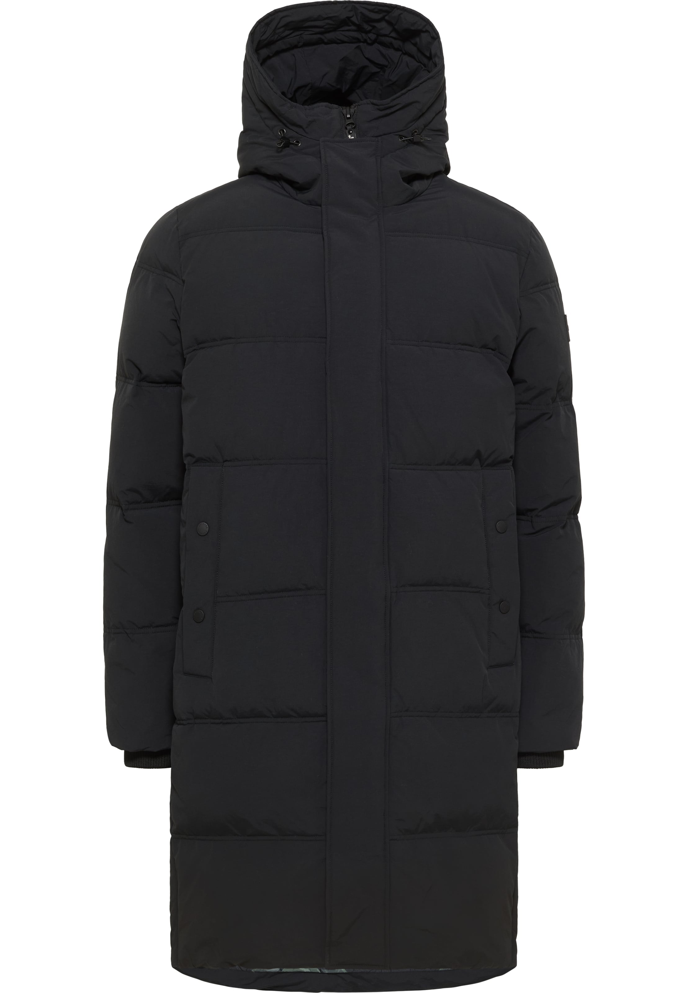 MUSTANG Mantel 'Style Leroy' in Schwarz: Vorderseite