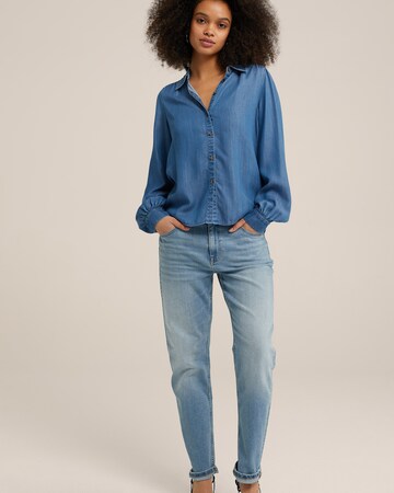 WE Fashion Regular Jeans in Blau