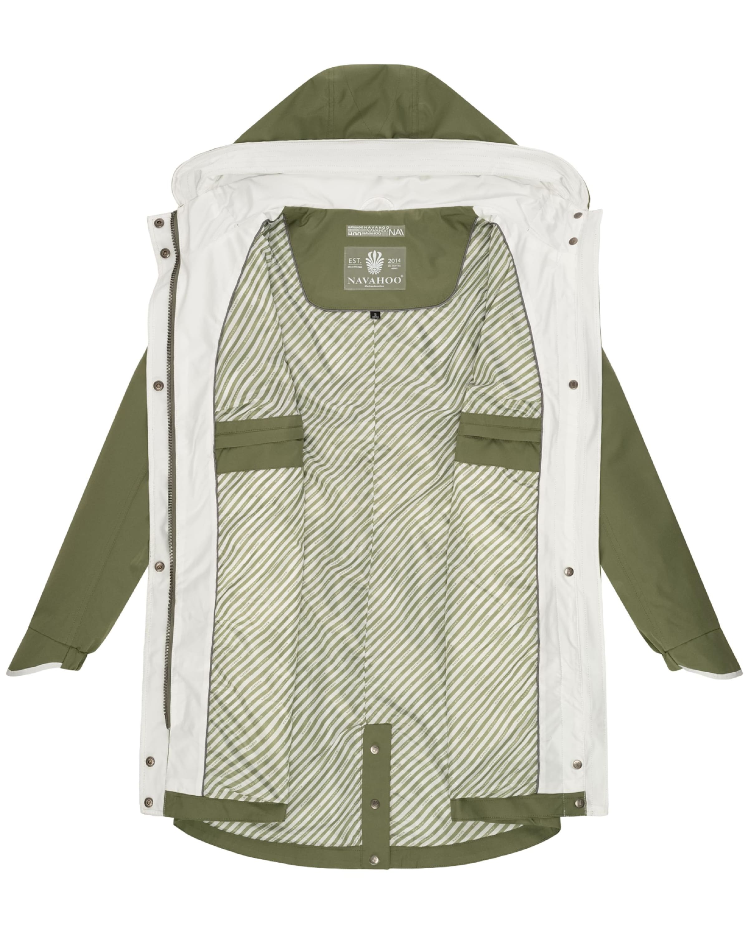 NAVAHOO Prechodná parka 'Xankaa' - Zelená