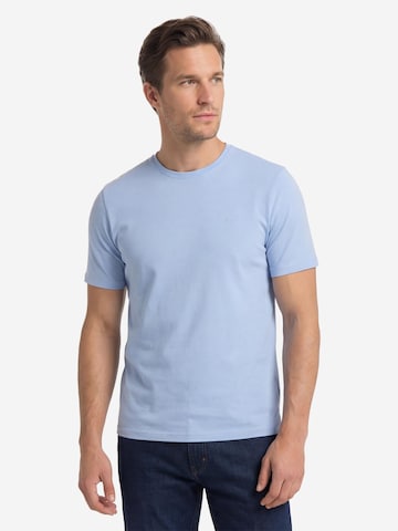 redmond Shirt 'Basic'‌‌‌‌ in Blau