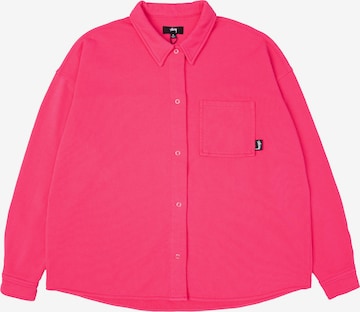 Stüssy Bluse in Pink: Vorderseite