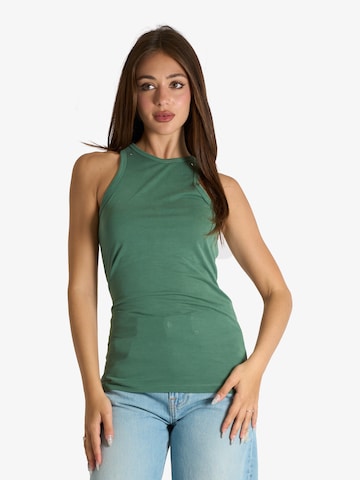 Merci Top in Green: front