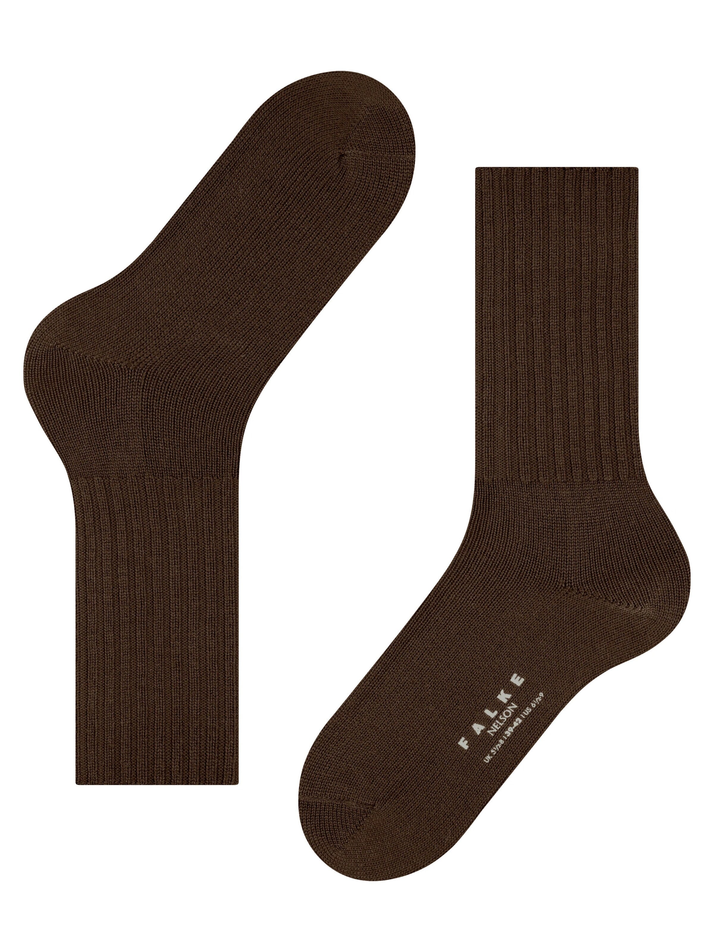 FALKE Socks 'Nelson' in Brown
